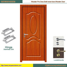 Bathroom PVC Door Interior MDF Door PVC Sliding Door